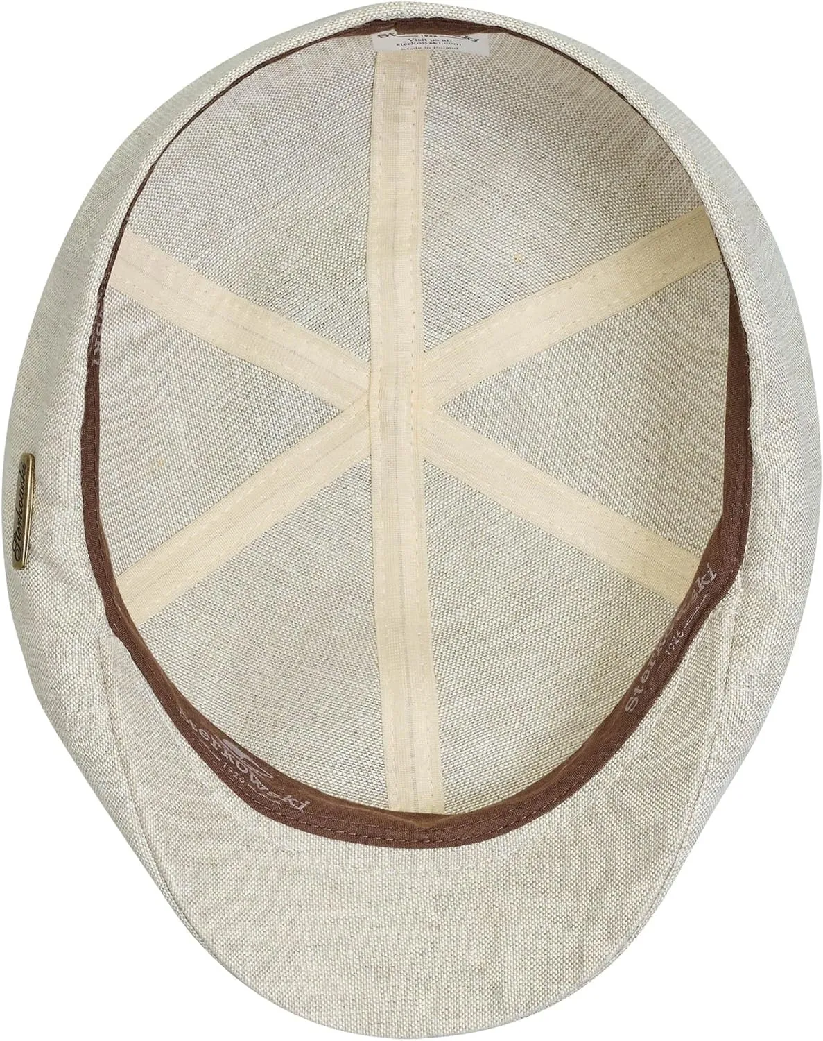 Sterkowski Rusty Cap | 100% Linen Duckbill Cap For Men and Women | Light Breathable 6 Panels Cap without Lining