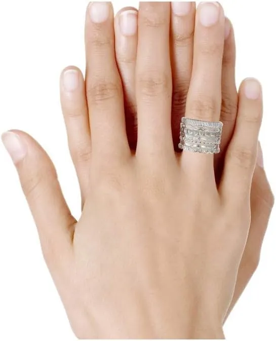 Sterling Silver 925 Ring Alliance