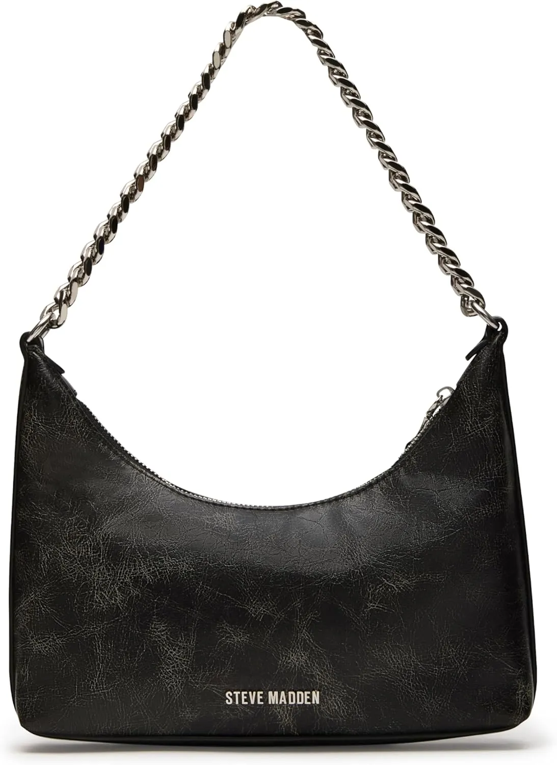 Steve Madden Graya-d Distressed Roller Buckle Shoulder Bag
