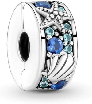 Summer Series Charm 925 Sterling Silver Openwork Bead for Charm Bracelets and Necklaces with 5A Cubic Zirconia, Birthday Mothers Day Jewelry Gifts Women Girls
