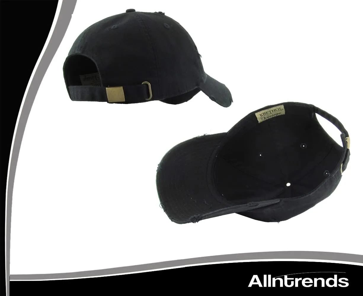 T Star Gas Vintage Logo Dad Hat Distressed Cap