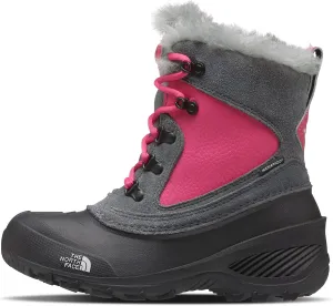 THE NORTH FACE Shellista Extreme Boot - Girls' Zinc Grey/Cabaret Pink, 3