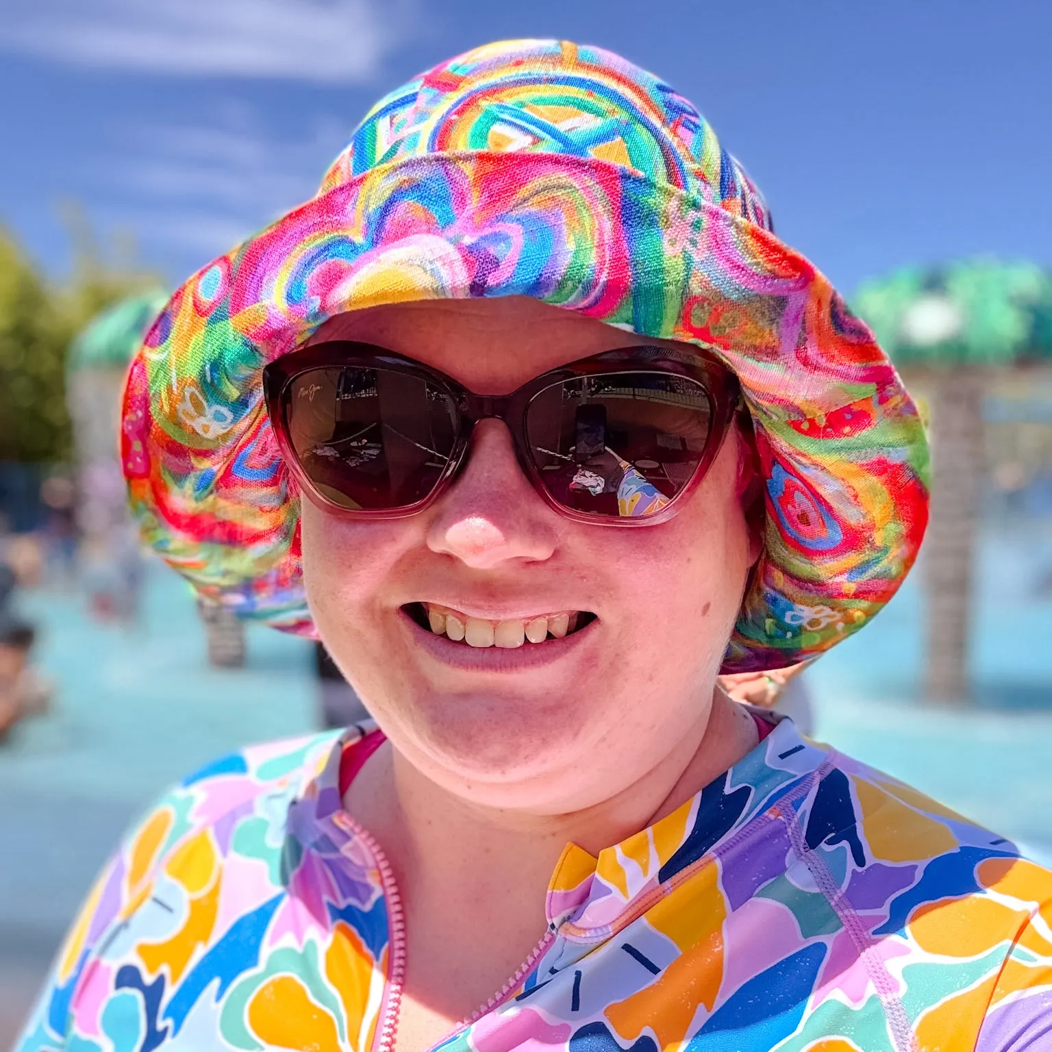 The Rainbow Connection/Summer Sorbet Reversible Bucket Hat