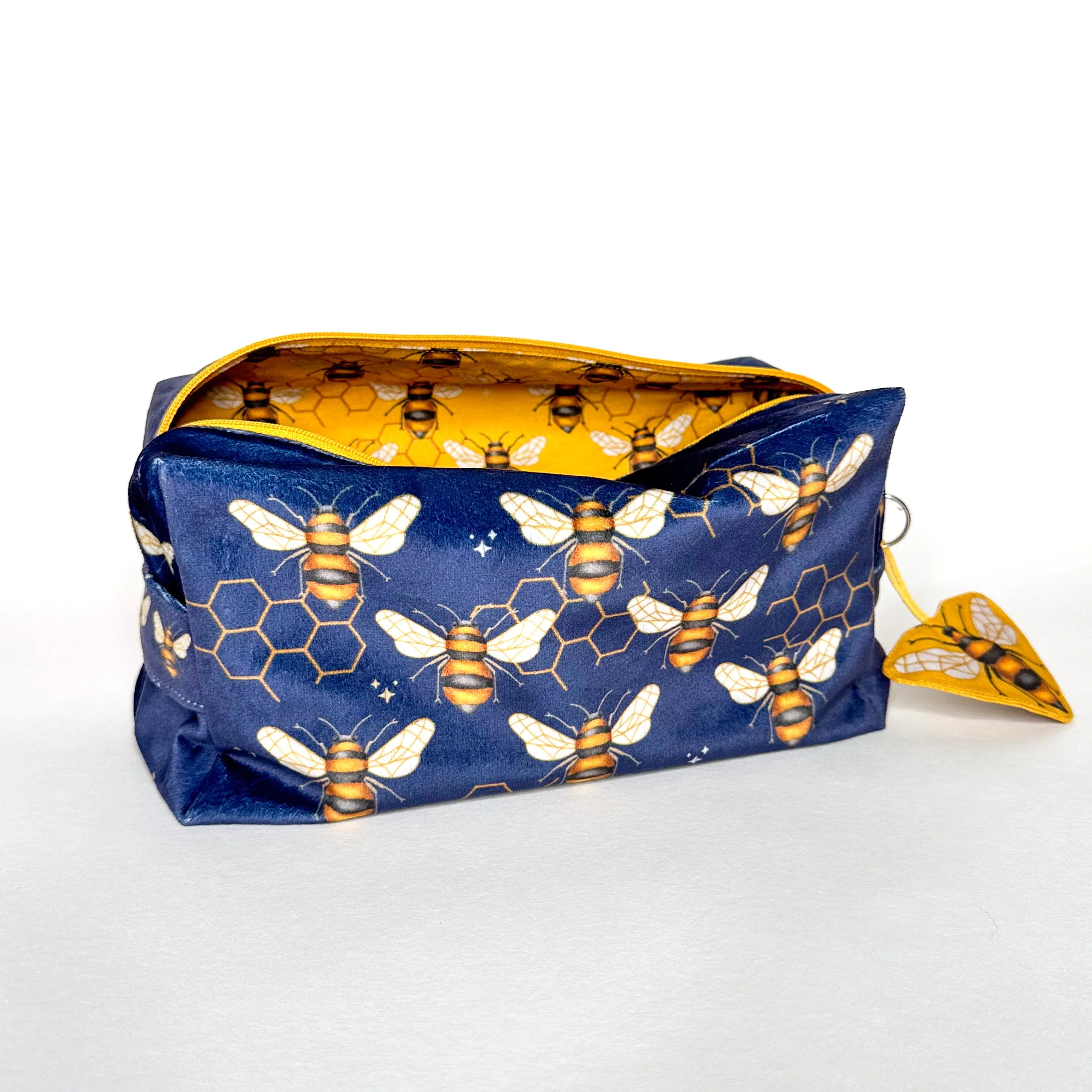 The Velvet Pouch Set - Busy Bees Sewing Kit