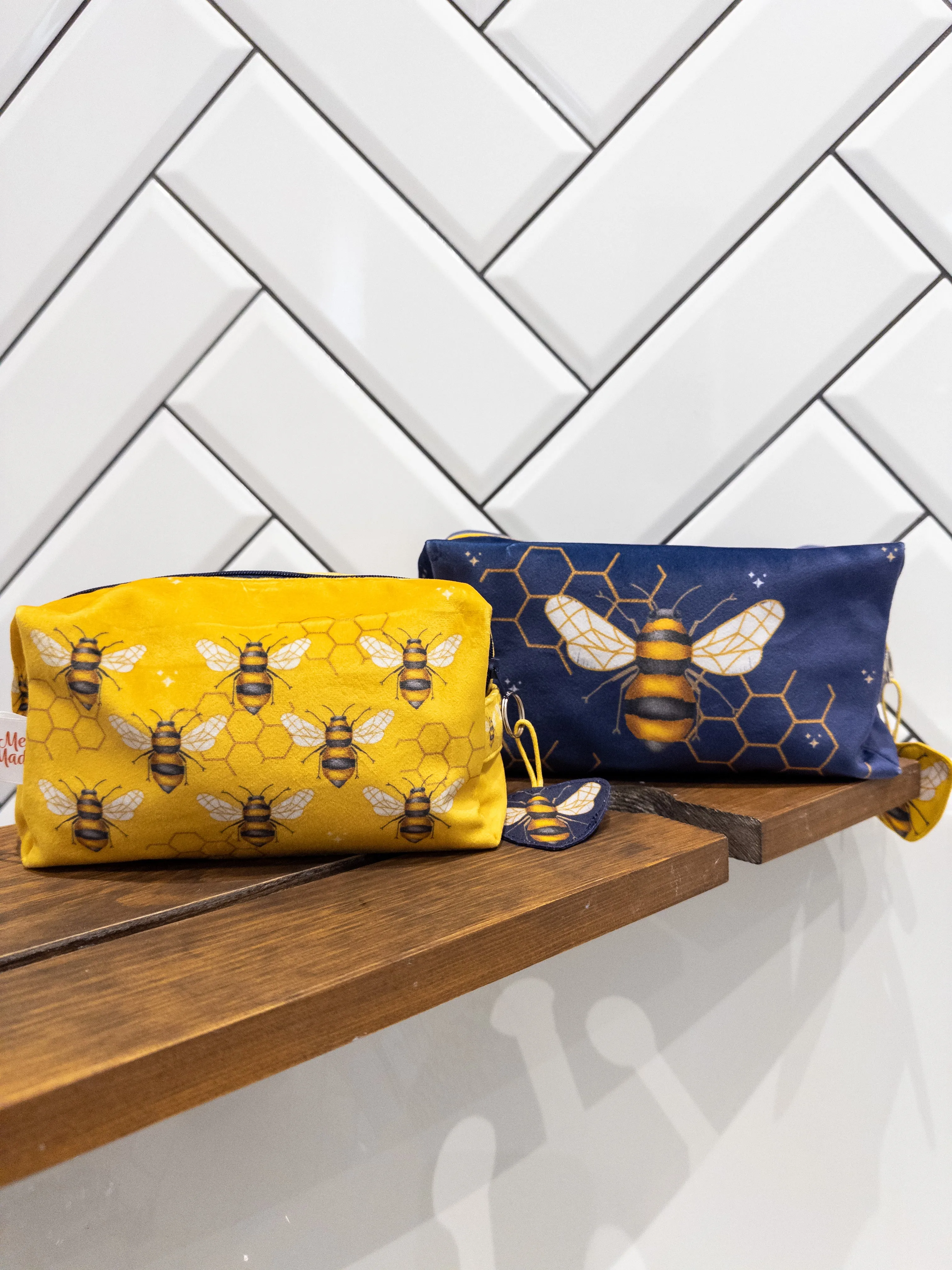 The Velvet Pouch Set - Busy Bees Sewing Kit