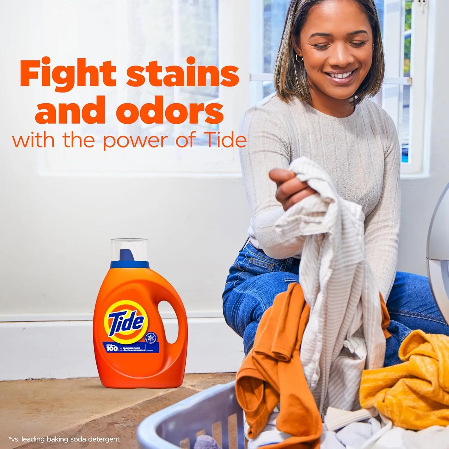 Tide Liquid Laundry Detergent, Original, 64 loads, 84 fl oz, HE Compatible (Packaging May Vary)