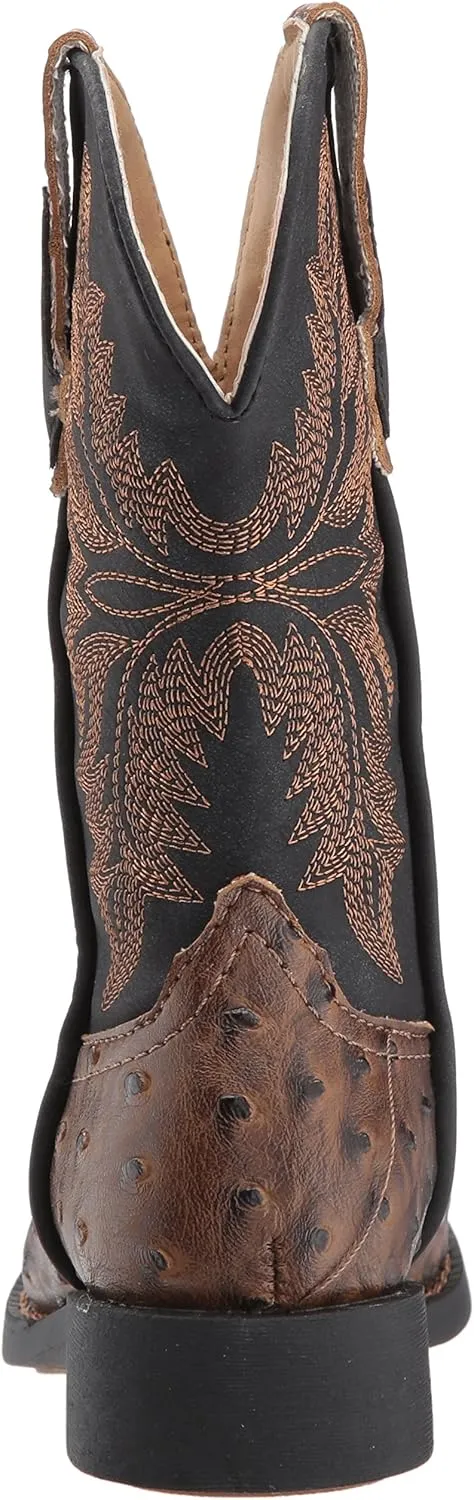 Tin Haul Unisex-Child Jed Traditional Cowboy Boots