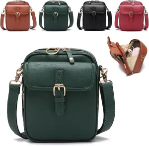 Tojoyride Crossbody Bag, Urvashi Crossbody Leather Bag, To Joy Ride Cross Body Purse, Vintage Anti Theft Purse for Women