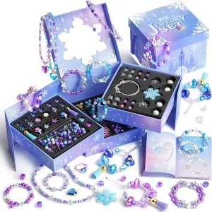 Tomons Gifts for Girls Ages 6-12, 550  Pieces Bracelet Making Kit for Girls, Birthday for 6 7 8 10 11 12 Year Old Girl
