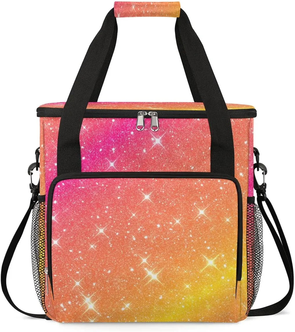 Travel Coffee Maker Carrying Bag Compatible with K-Mini or K-Mini Plus, Stars Galaxy Single Cup Coffee Maker Travel Bag Portable Storage Bag with Shoulder Strap