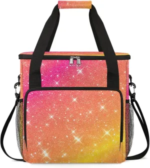 Travel Coffee Maker Carrying Bag Compatible with K-Mini or K-Mini Plus, Stars Galaxy Single Cup Coffee Maker Travel Bag Portable Storage Bag with Shoulder Strap