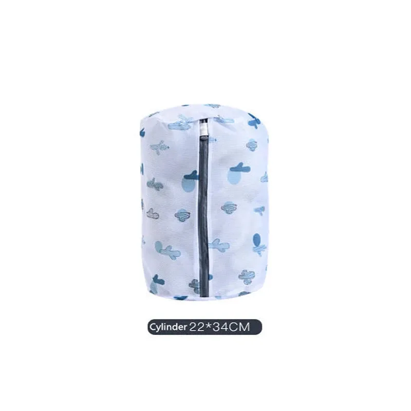 Travel Foldable Mesh Laundry Bag Set - Underwear and Bra Wash Bags for Organized Laundry