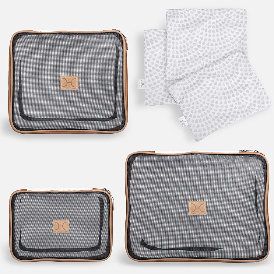 Travel Luggage Organizer Pods 6 piece set | Scale Away Moonstruck