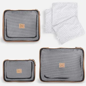 Travel Luggage Organizer Pods 6 piece set | Scale Away Moonstruck