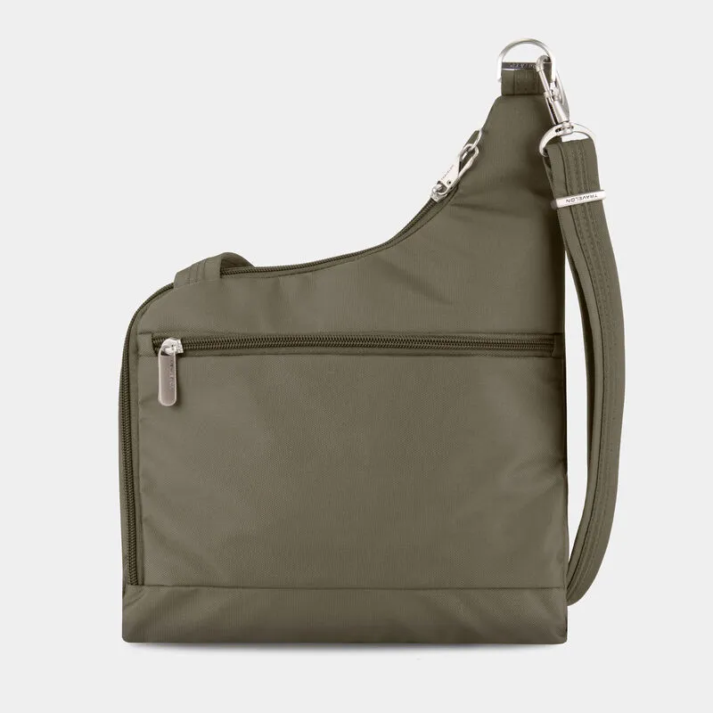 Travelon Anti-Theft Classic Crossbody-  Nutmeg