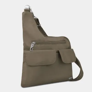 Travelon Anti-Theft Classic Crossbody-  Nutmeg