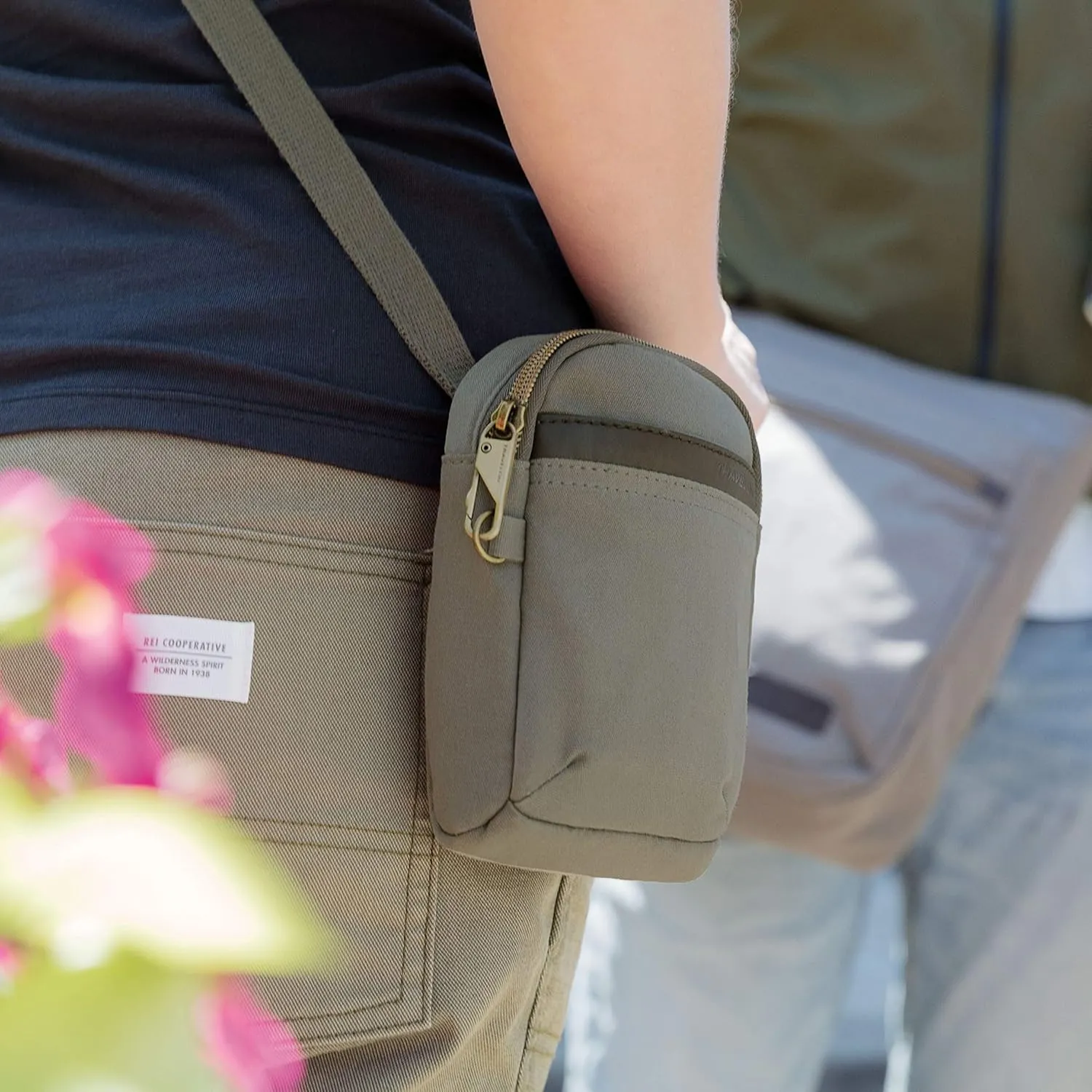 Travelon Anti-Theft Courier Mini Crossbody Bag
