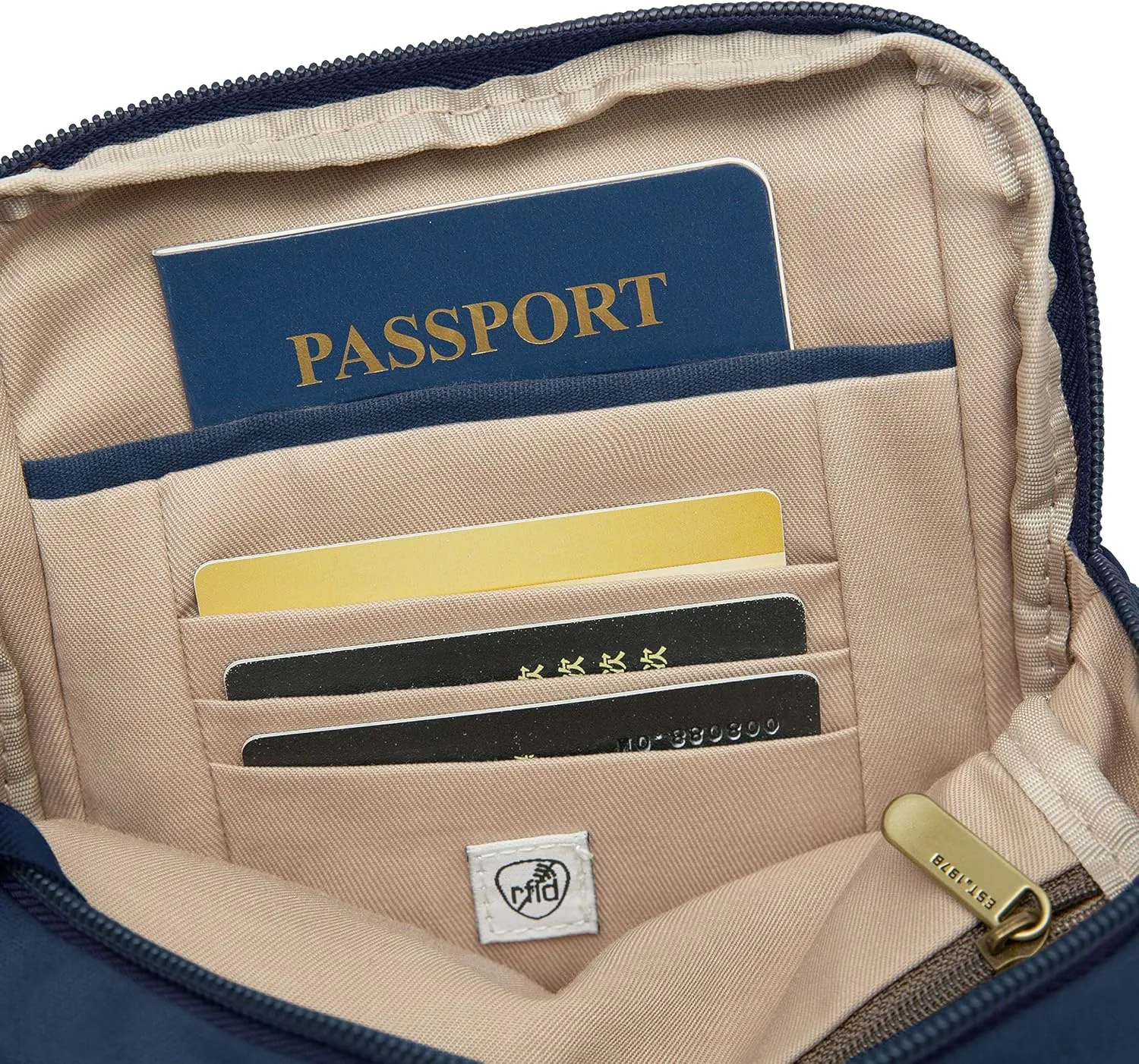 Travelon Anti-theft Courier Small N/S Slim