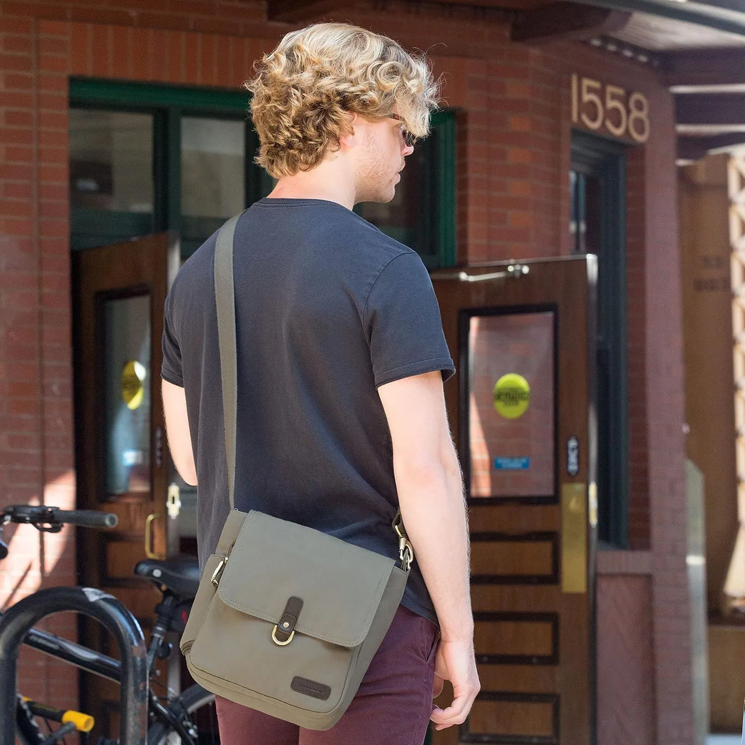 Travelon Anti-Theft Courier Tour Bag