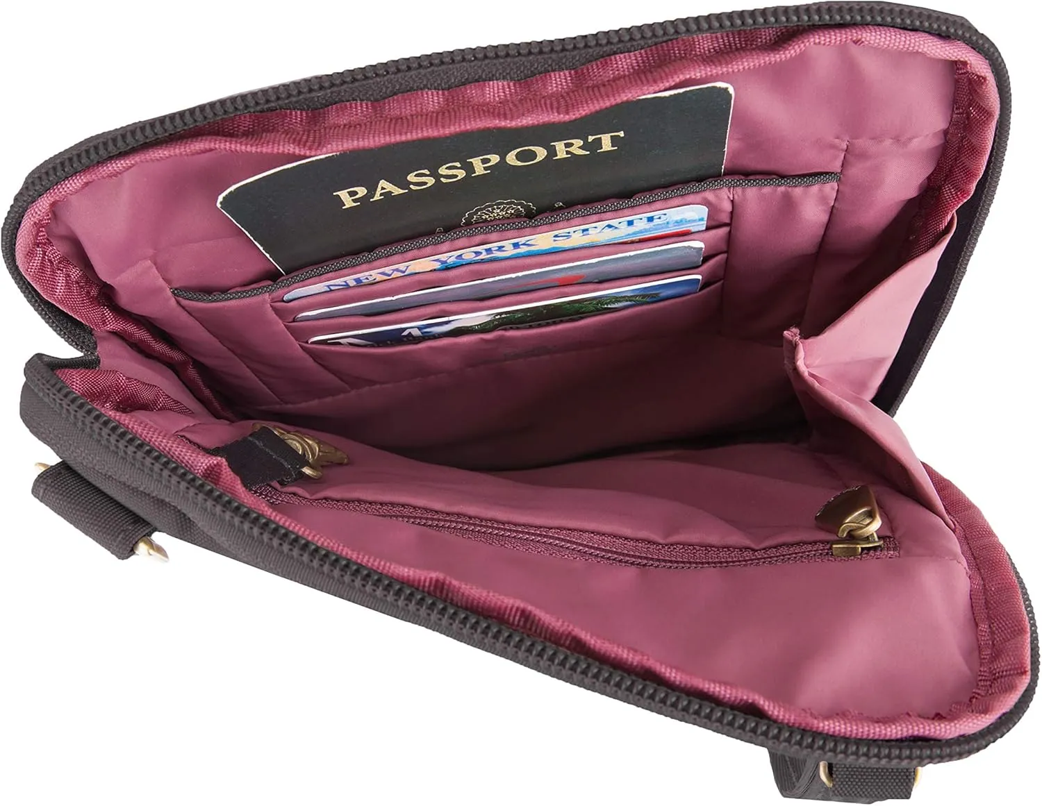 Travelon Anti-Theft Signature Quilted Slim Pouch