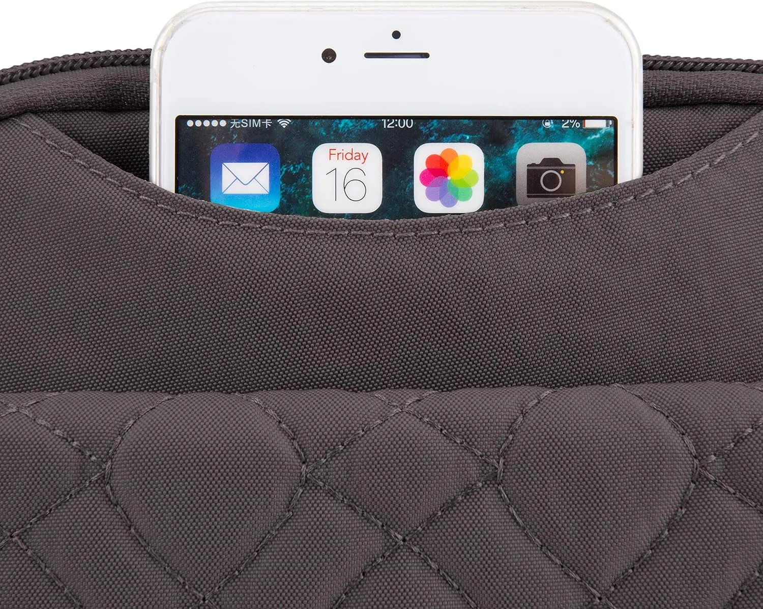 Travelon Anti-Theft Signature Quilted Slim Pouch