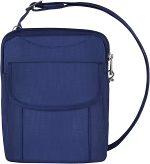 Travelon Men Anti-Theft Signature Slim Pouch (Blue - Exclusive Color), One Size