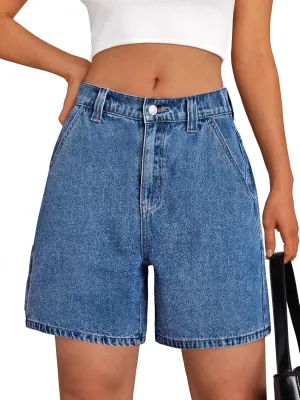 Trendy Queen Womens Jean Shorts Denim Short Jorts Summer Clothes Y2K Cute Fashion Outfits 2025