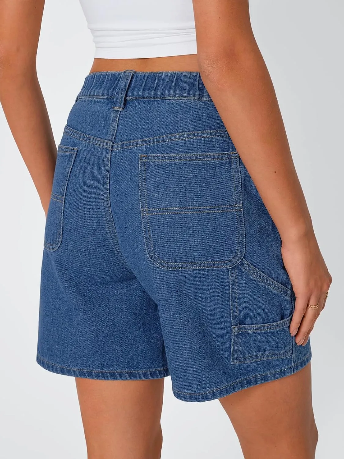 Trendy Queen Womens Jean Shorts Denim Short Jorts Summer Clothes Y2K Cute Fashion Outfits 2025