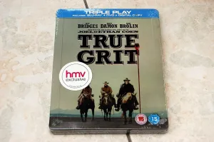 True Grit (Blu-ray SteelBook) (HMV Exclusive)-Embossed [UK Import]