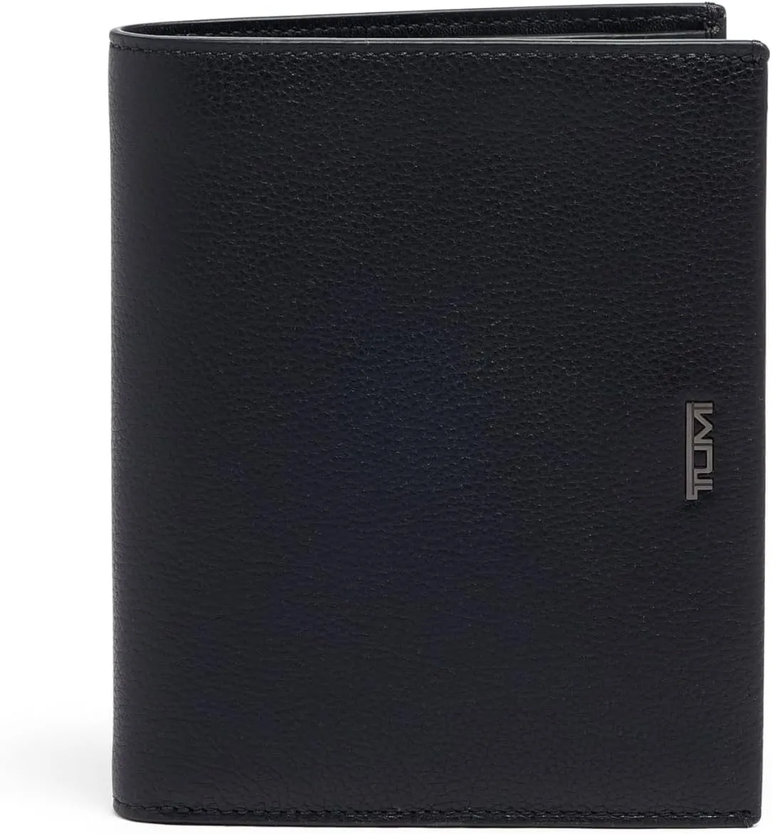 Tumi Men's Passport Case, Black Embossed, One Size