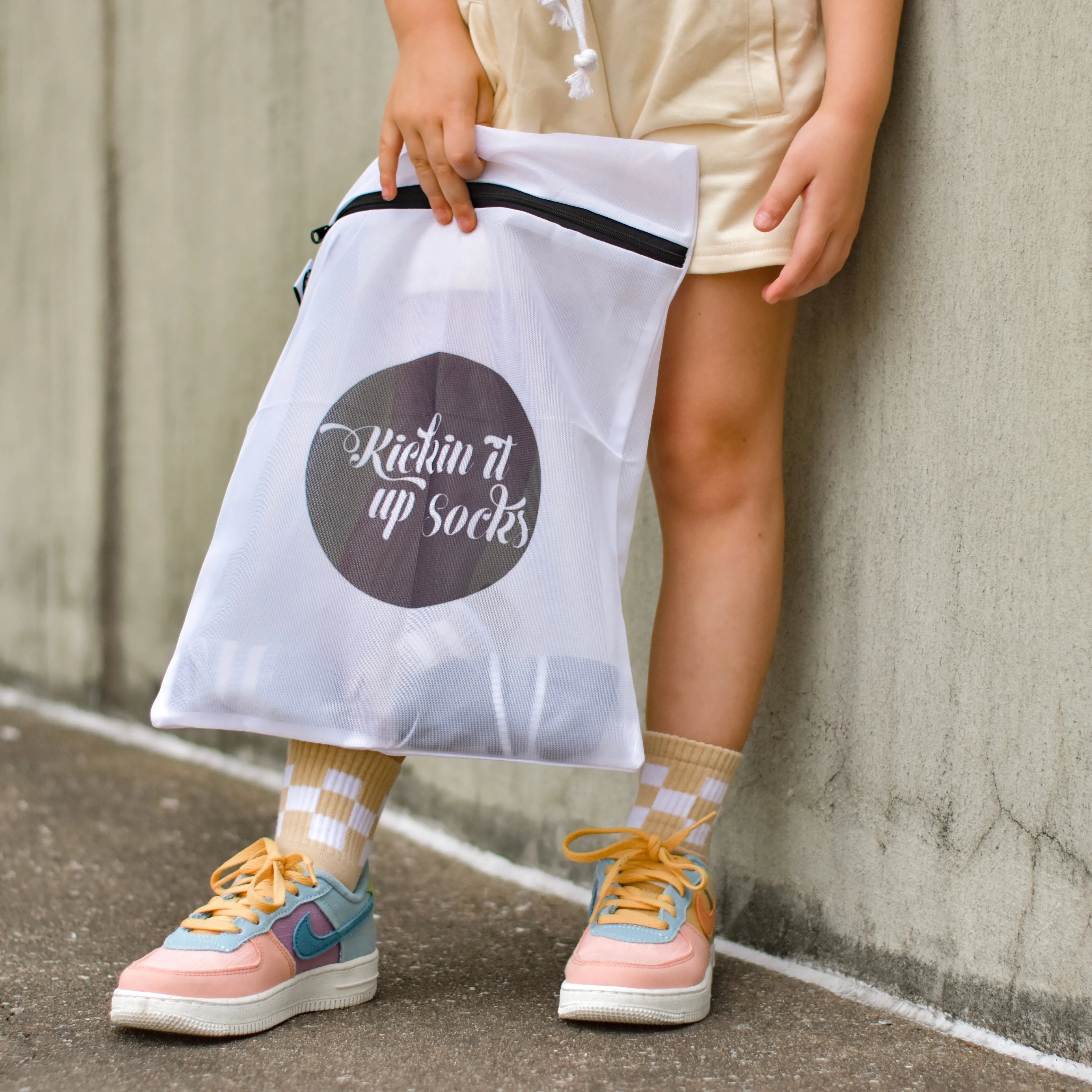Two Mesh Laundry Bags