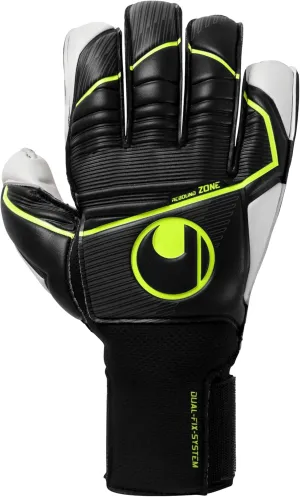 uhlsport Absolutgrip Flexframe Carbon Goalkeeper Gloves Size 7, Black