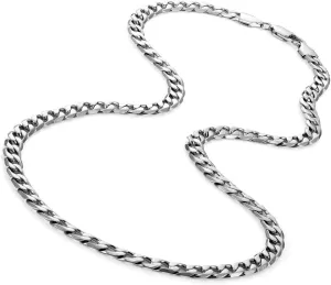 Urban Jewelry Classic Mens Necklace 316L Stainless Steel Silver Chain Color 18",21",23" (10mm) (23 Inches)