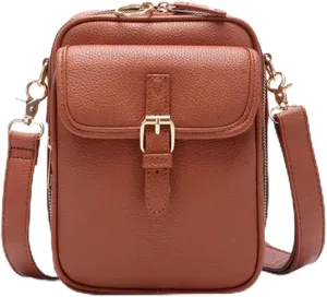 Urvashi CrossBody Leather Bag, To Joy Ride Urvashi Cross Body Bag, Vintage Urvashi Crossbody Bag with 10 Card Slots