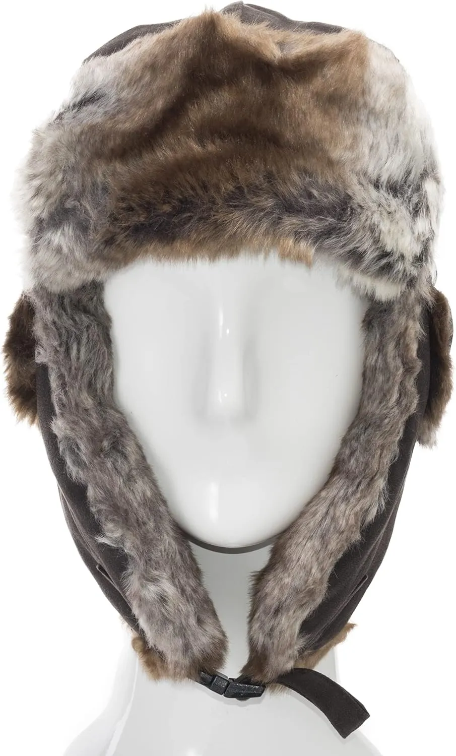 Ushanka Trooper Russian Pilot Aviator Leather Winter Trapper Hat Sizes