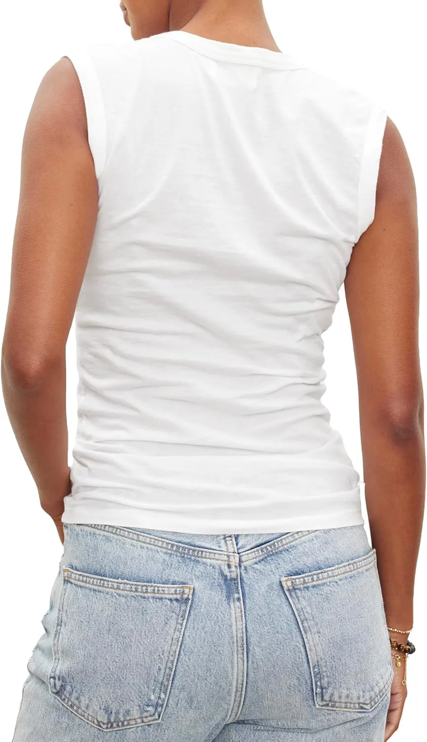 Velvet by Graham & Spencer Women's Estina Gauzy Whisper Classics Tank