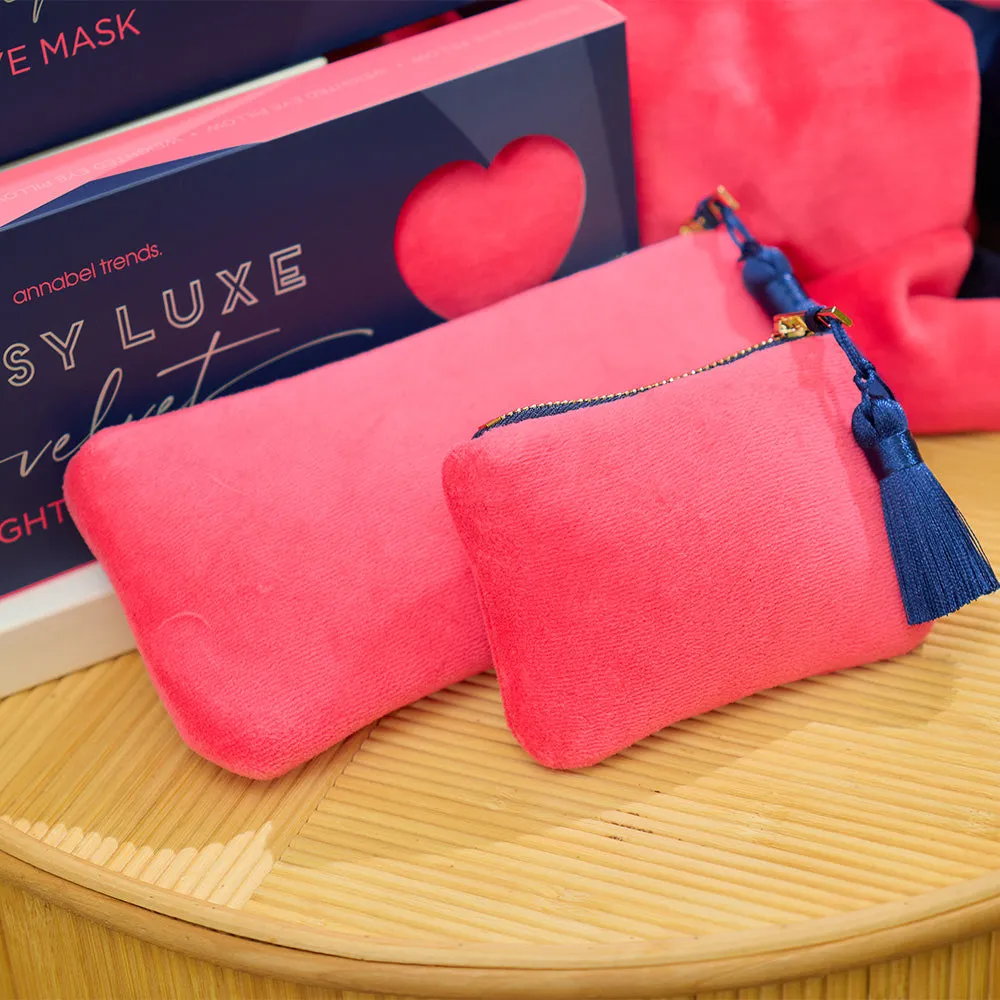 Velvet Makeup Pouch