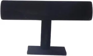 Velvet T-bar Display Stand, Stand Storage Box, Bracelet, Jewelry, Watch, Headband Stand