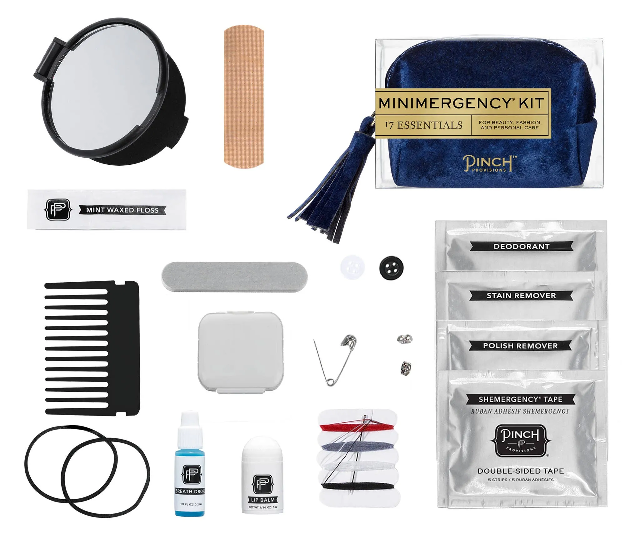 Velvet Tassel Minimergency Kit: Pink