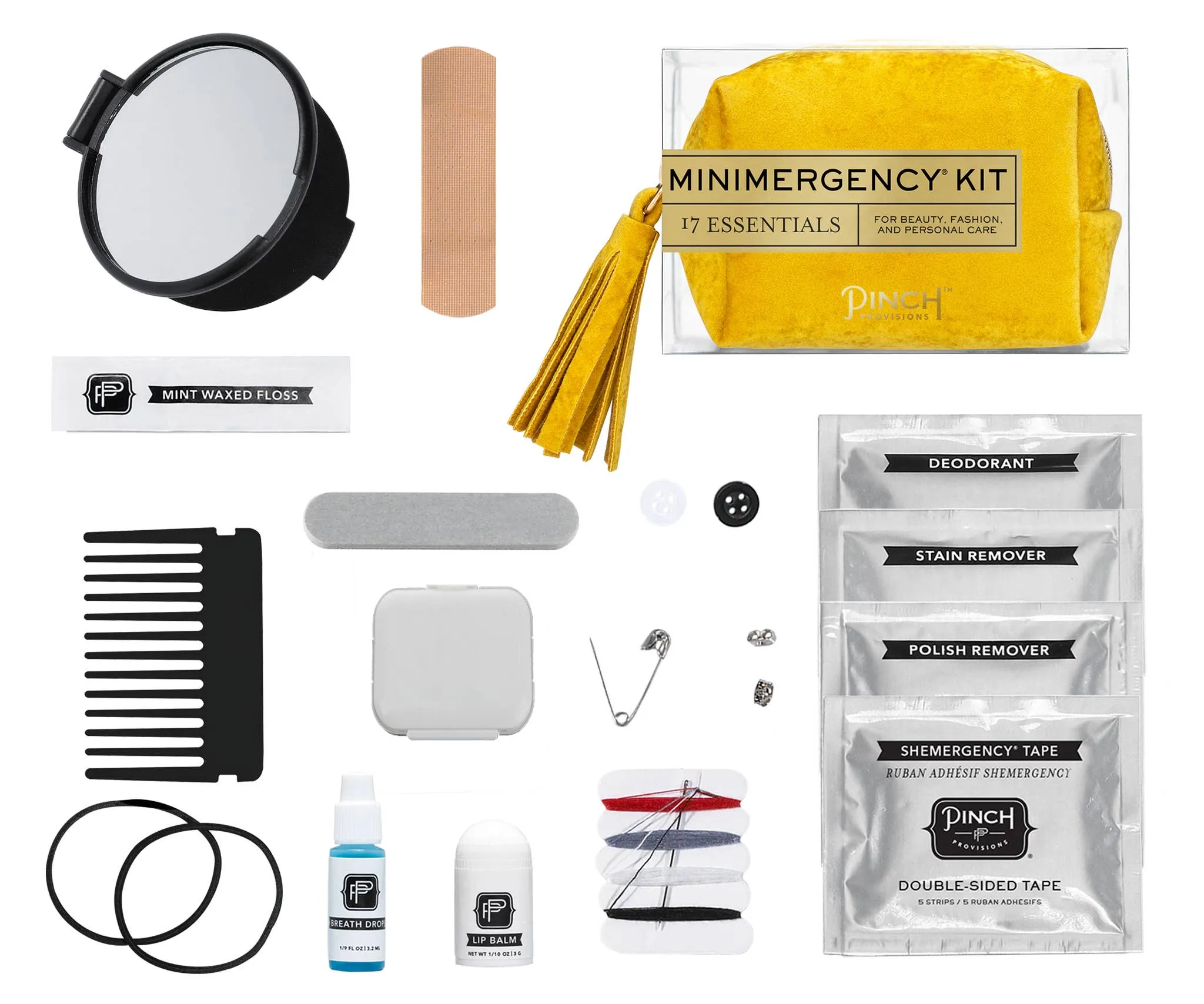 Velvet Tassel Minimergency Kit: Pink