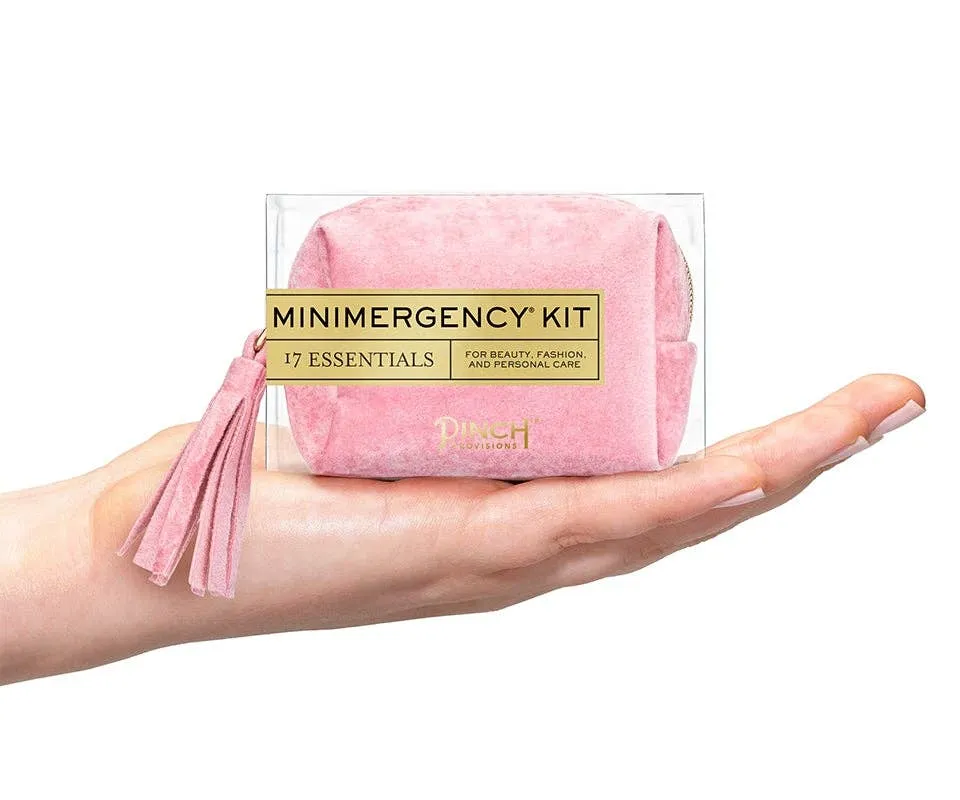 Velvet Tassel Minimergency Kit: Pink