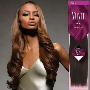 Velvet Yaki Remi Human Hair Weave 10S" - 2