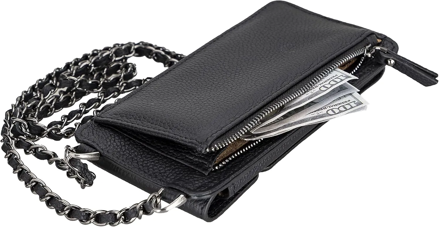 VENOULT Crossbody Women Wallet fits iPhone 16 Pro MAX / 17 Pro MAX