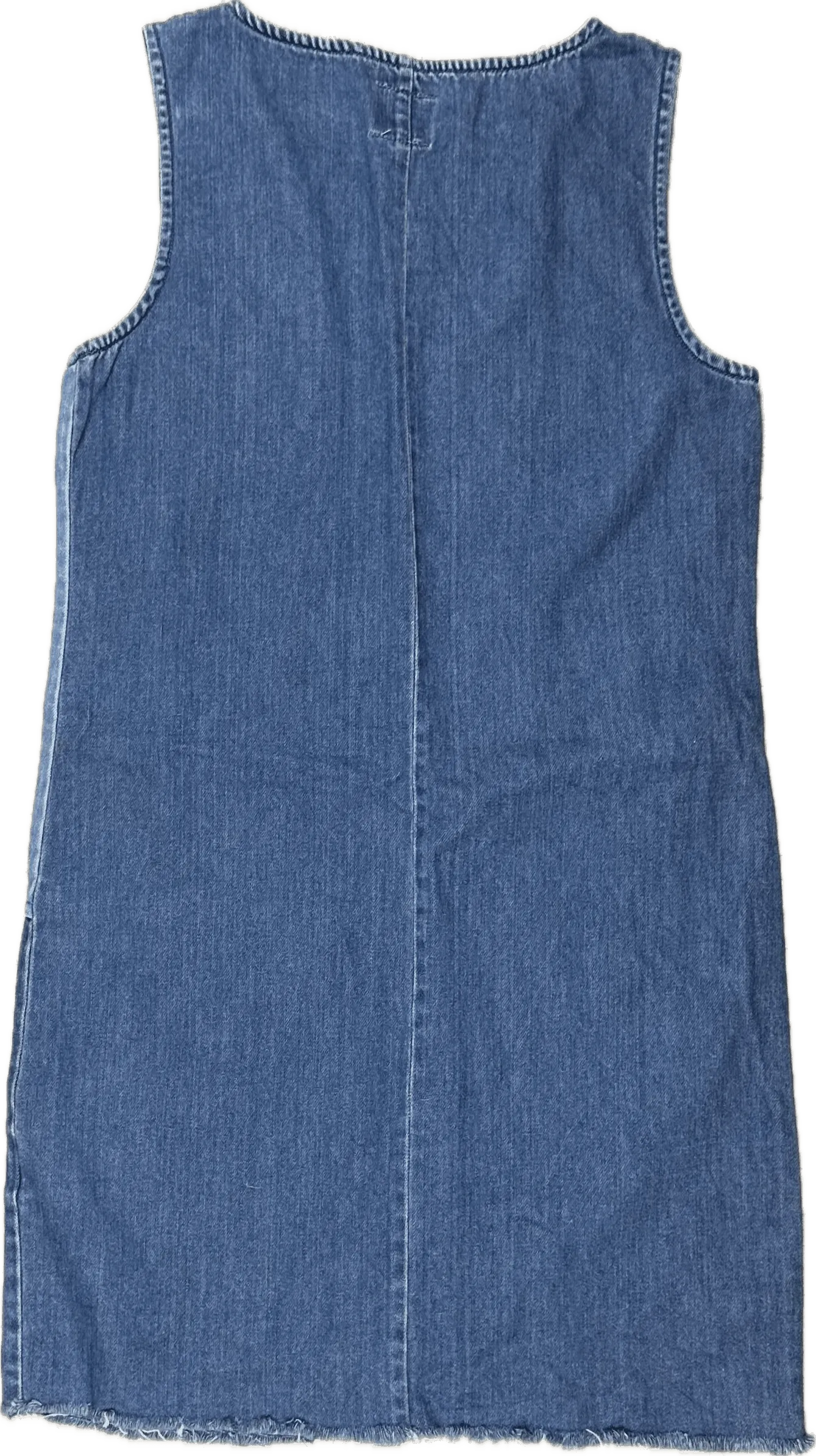 Vero Moda Denim Patchwork Mini Shift Dress Size - S