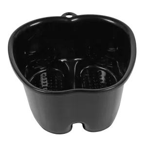 VICASKY 1Pc Foot Soaking Basin Household Foot Massage Basin for Relaxation and Comfort Plastic Design Convenient Storage with Hanging for Home and Spa Use