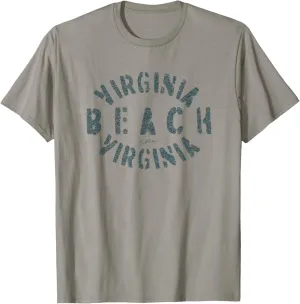 Virginia Beach, VA (Distressed) T-Shirt