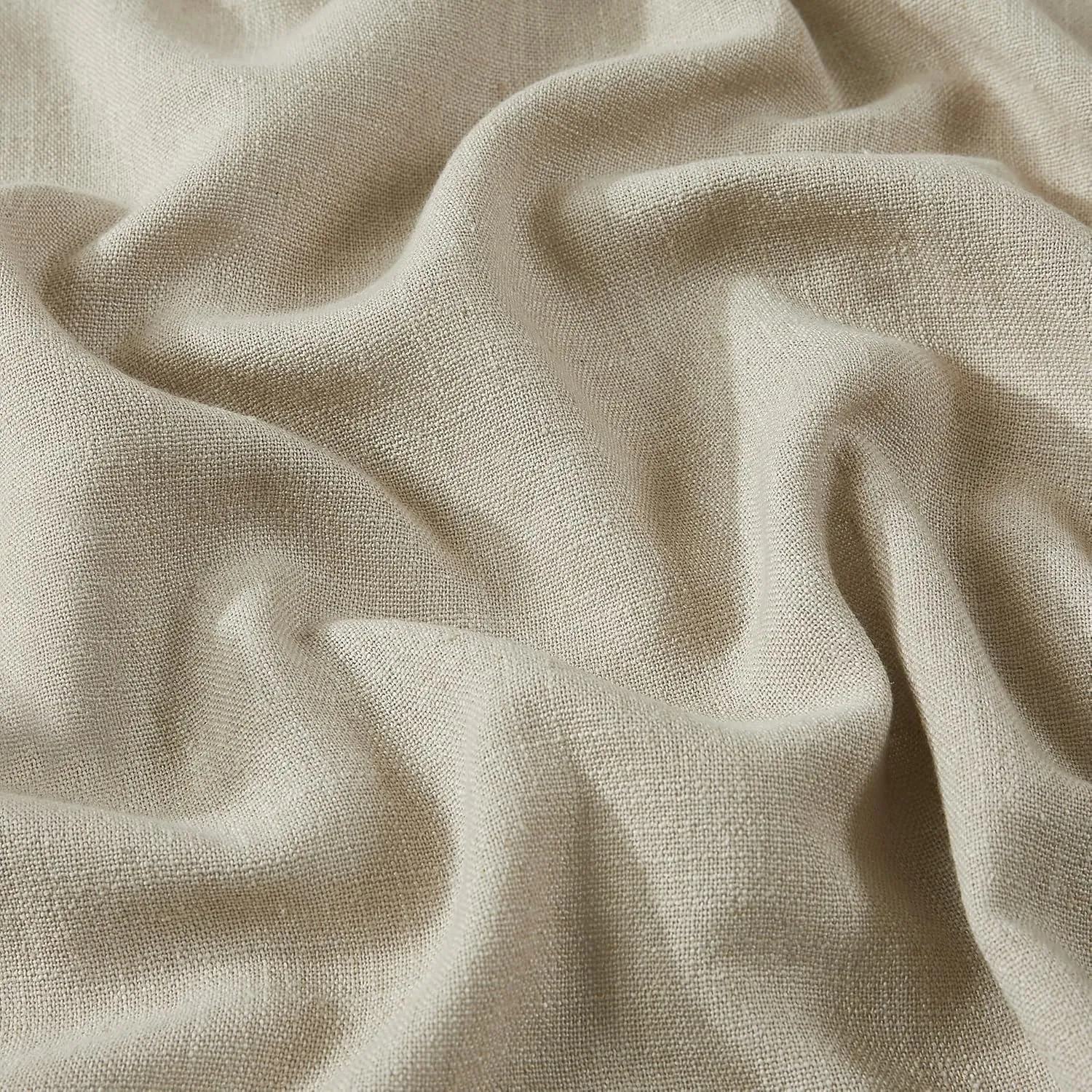 Vision Home Sand Full Blackout Window Curtains Grommet Linen Total Room Darkening Panels 95 inches Long for Bedroom Living Room Noise Reducing Thermal Insulated Linen Drapes 58"Wx95"Lx2,Oatmeal Beige