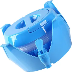 Wakauto Portable Water Jug with Spigot Water Container for Camping Travel Outdoor Activities Bucket Lightweight Space-saving Easy Dispensing