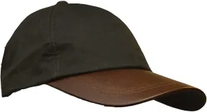 Walker and Hawkes - Wax Brunswick Baseball Cap w/Leather Peak - One-Size