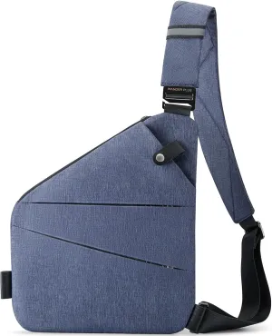 WANDER PLUS® Anti Theft Crossbody Bag, Shoulder Bag Anti-theft Design for Travel, Sport, Work